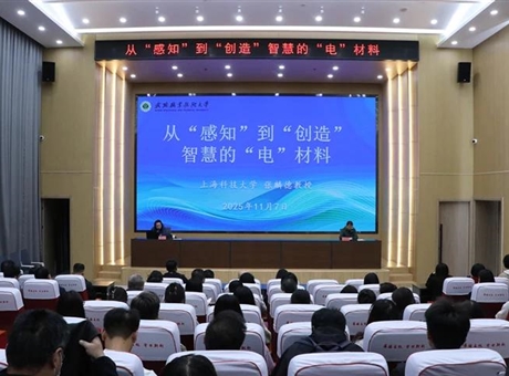 上?？萍即髮W(xué)張麟德教授應(yīng)邀來校作專題學(xué)術(shù)報(bào)告